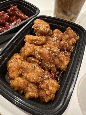 Take out Orange chicken