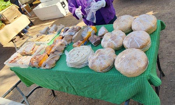 Bakery goodies for lots of carb loading.