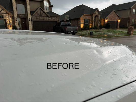 BEFORE PHOTO OF HAIL DAMAGE - After coming soon!!!