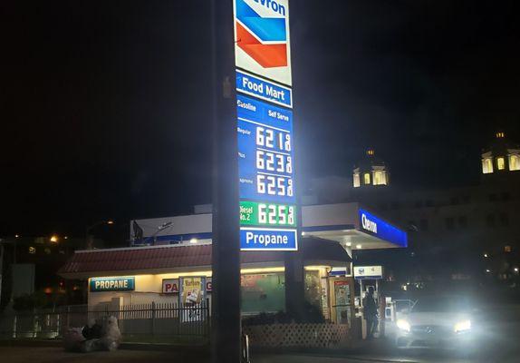 MOST EXPENSIVE GAS STATION  of the Country...