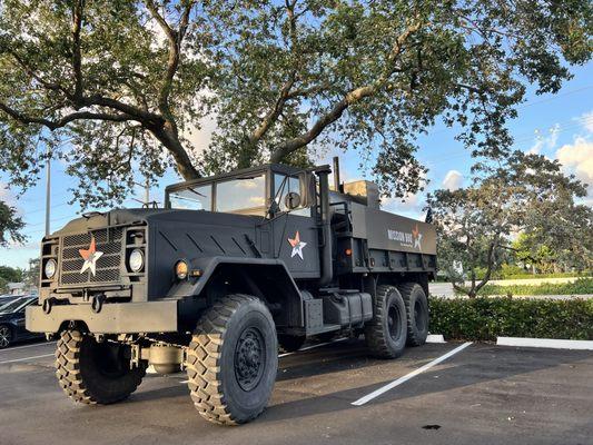 Sweet set of wheels and no motor pool NCO in site