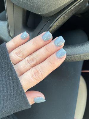 Gel acrylic fill