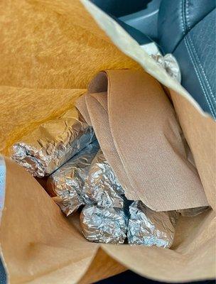 5 Breakfast Burritos