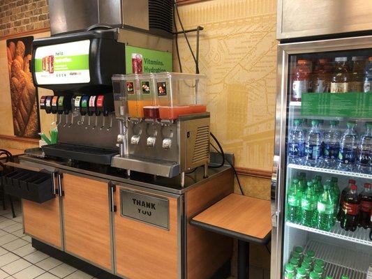 Fountain Drinks, Aqua Frescas, and Bottled Beverages