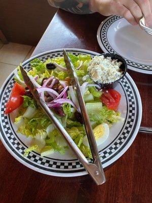 Anthony's Classic Italian Salad - small- enough for two people