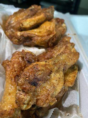 Honey Cajun wings