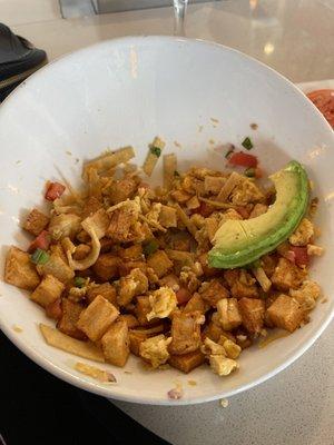 Chorizo eggs