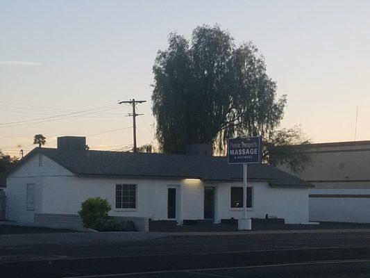 Front of building