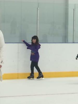 A sweatshirt in August? It must be for ice skating!