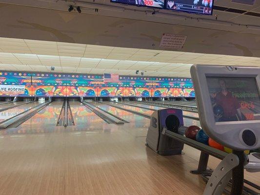 Bowling areas