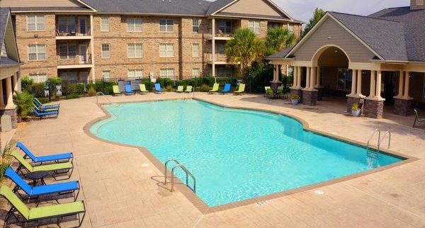 Parcstone Apartments in Fayetteville, NC, offering one, two and three bedroom apartments for rent in Fayetteville.