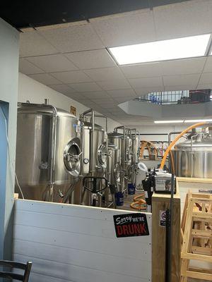 Brewing area