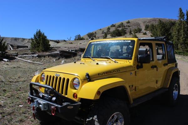 Jeeping the Bonanza mining district