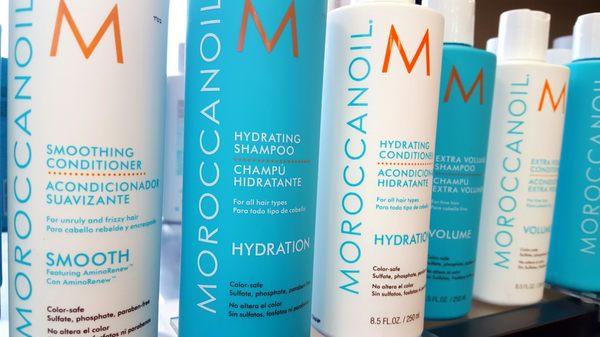 Great selection of Moroccanoil for all your hair needs! Loving the hydration shampoo and conditioner this time of year!