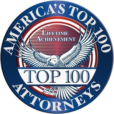 Received America's Top 100 Attorneys Award - Awarded to only 100 attorneys per state, and less than .5% of all active attorne...