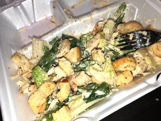 Grilled chicken salad