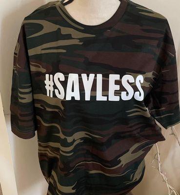 #SAYLESS Custom T-shirt