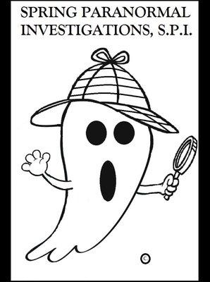 Our mascot Sherlock says hello! Trademark property of Spring Paranormal Investigations, S.P.I.