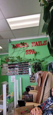 Great lil nail shop in our neighborhood!