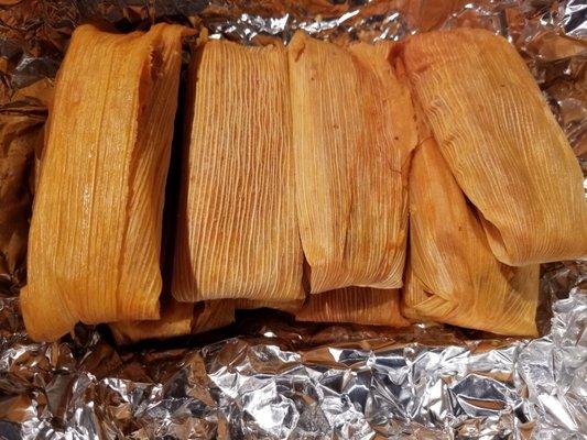 Pork tamales.