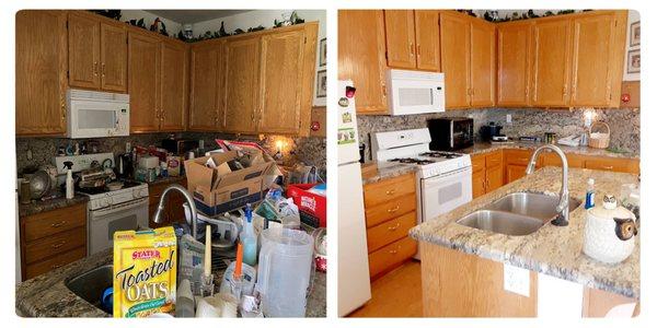 Kitchen Before & After