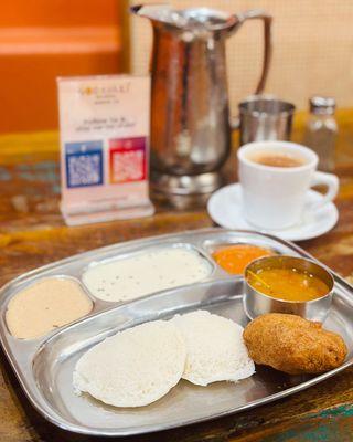 Kickstart your day every day with a delicious South Indian Combo at Godavari Denver!  #BreakfastBliss