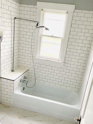 Bath remodel