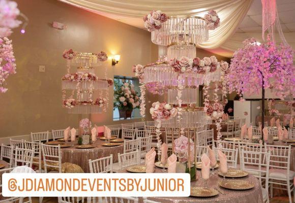 Decorations by  J Diamond Events