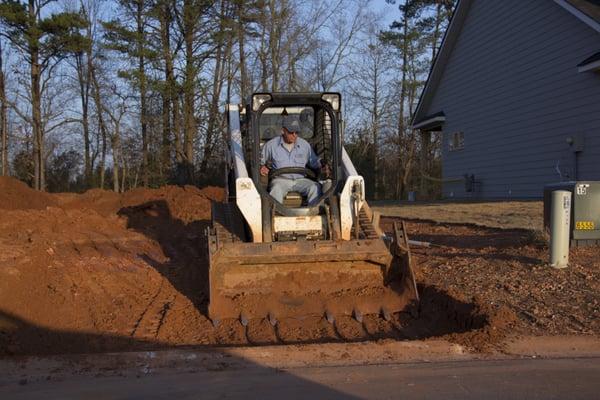 Cutting in Driveway