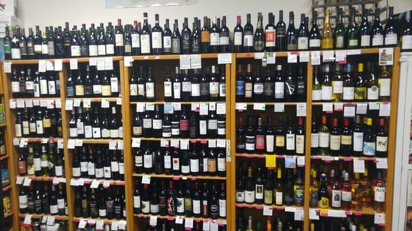 They are known for beer, but look at this amazing red wine selection!