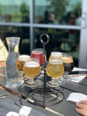 Beer/cider flight