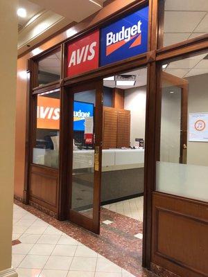 Office of Avis/Budget at the Bellevue!