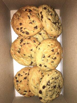 Delicious chocolate chip cookies!