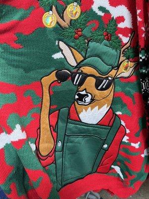 Ugly Christmas sweater - appliqué not iron-on