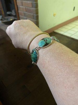 After: New bracelet with better stone orientation