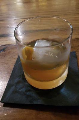 Walnut Old Fashion.   Great drinks and hard ciders!