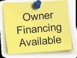 Owner Financing Available