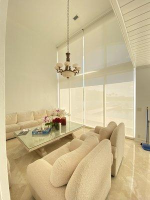 Motorized Roller shades