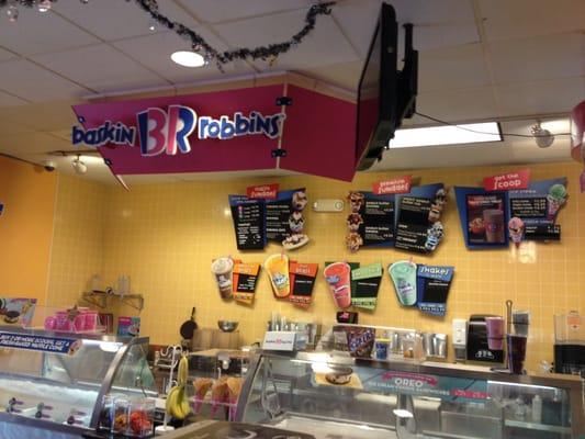 Baskin Robbins also there