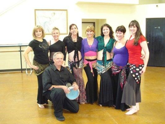 Dance Class poses after filming for International House Hunters