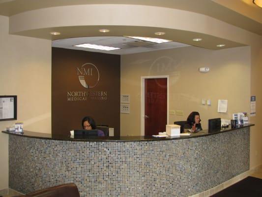 Front desk reception