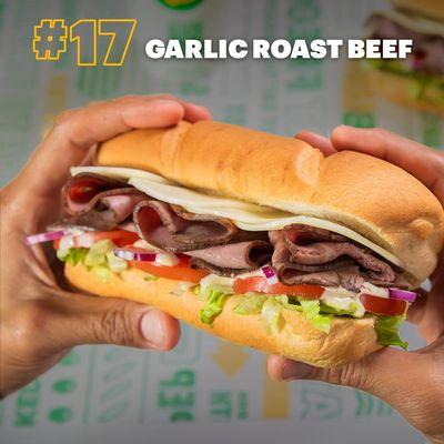 Garlic roast beef