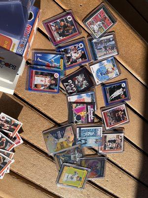 Basketball cards from Trading Card Club!