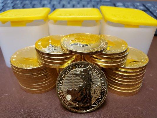 GOLD BRITANNIA 1oz