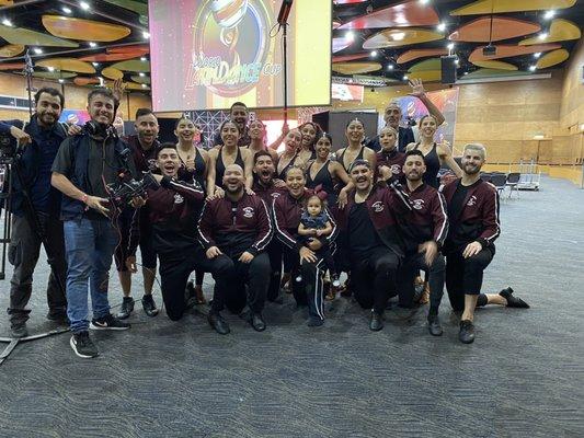 EMDC's competition team/family at the World Latin Dance Cup!