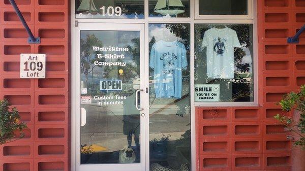 #maritimetees #maritimetshirtcompany store front in Oxnard, CA