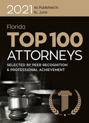 Congratulations Emma!  2021 SuperLawyers List of TOP 100 Attorneys in Florida