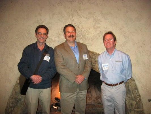 Jay and Doug with Steve Weitekamp - President of the Californina Moving and Storage Association