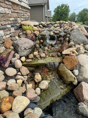 Custom water feature design