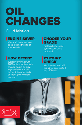 Oil Changes -- Fluid Motion